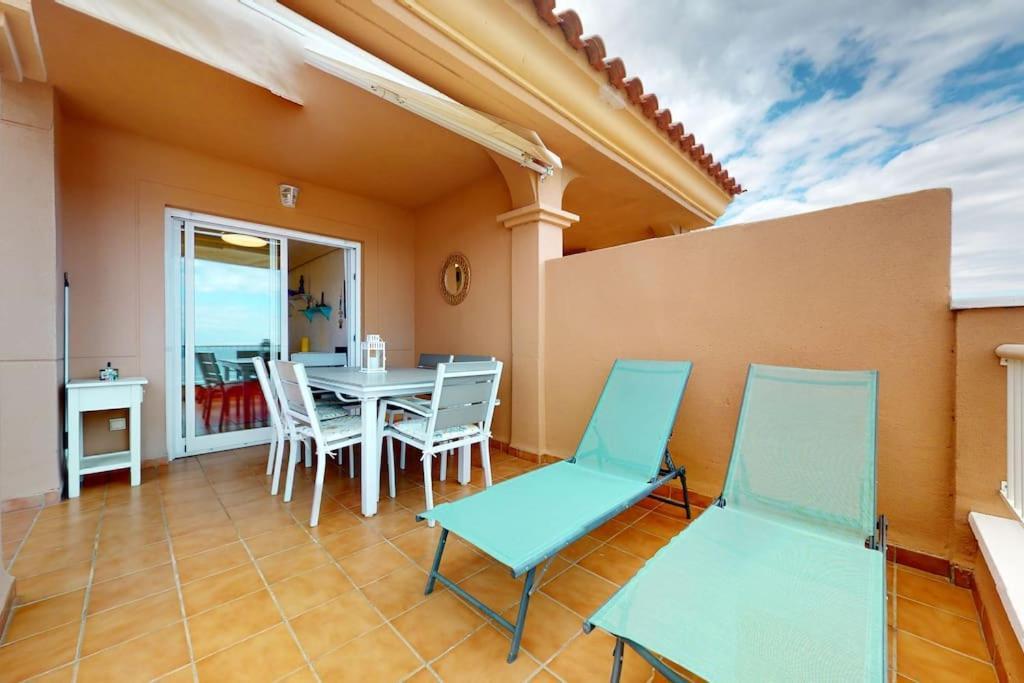 Appartement Atico El Mar Mojacar- Marina De La Torre Res. Golf Extérieur photo